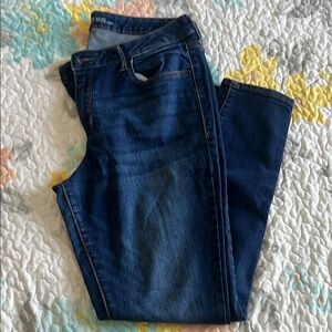 Dark Blue Denim Jeans